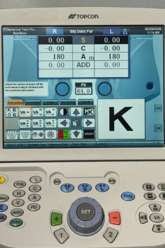 Topcon Cv 5000 Foropter İkinci el Topcon Cv 5000 Foropter İkinci el